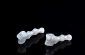 Pair of icy jadeite smoking pipes ornaments with GIA certificates